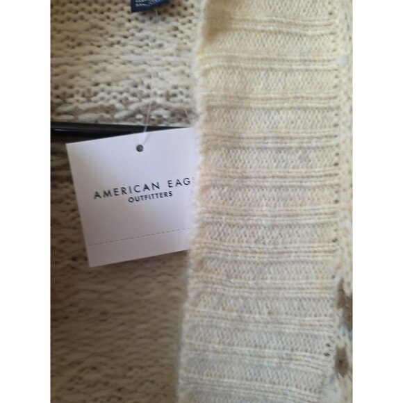 American Eagle Oversized Cardigan Open Front Boho Size M NWT - Picture 4 of 10